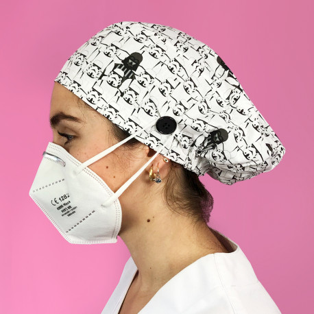 Long Hair Surgical Cap with...