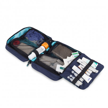 Extensible First-Aid bag - Blue