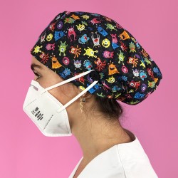 Long Hair Surgical Cap with...