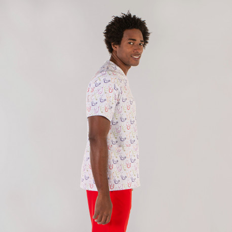 Unisex Microfiber Scrub Top -...