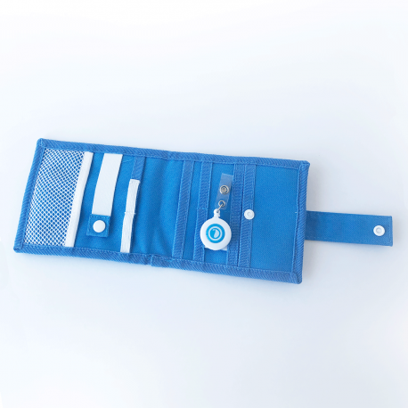 Blue KIT Pocket (organizer + scissors)
