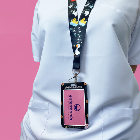 Lanyard with ID holder - N·U·R·S·E·S