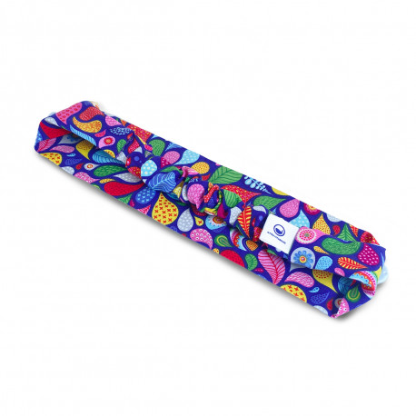 Paisley Hairband with Buttons