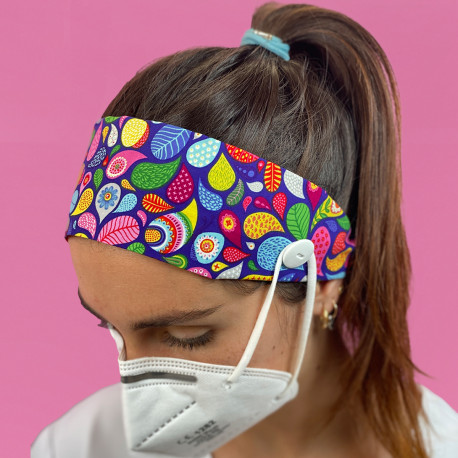 Diadema con botones