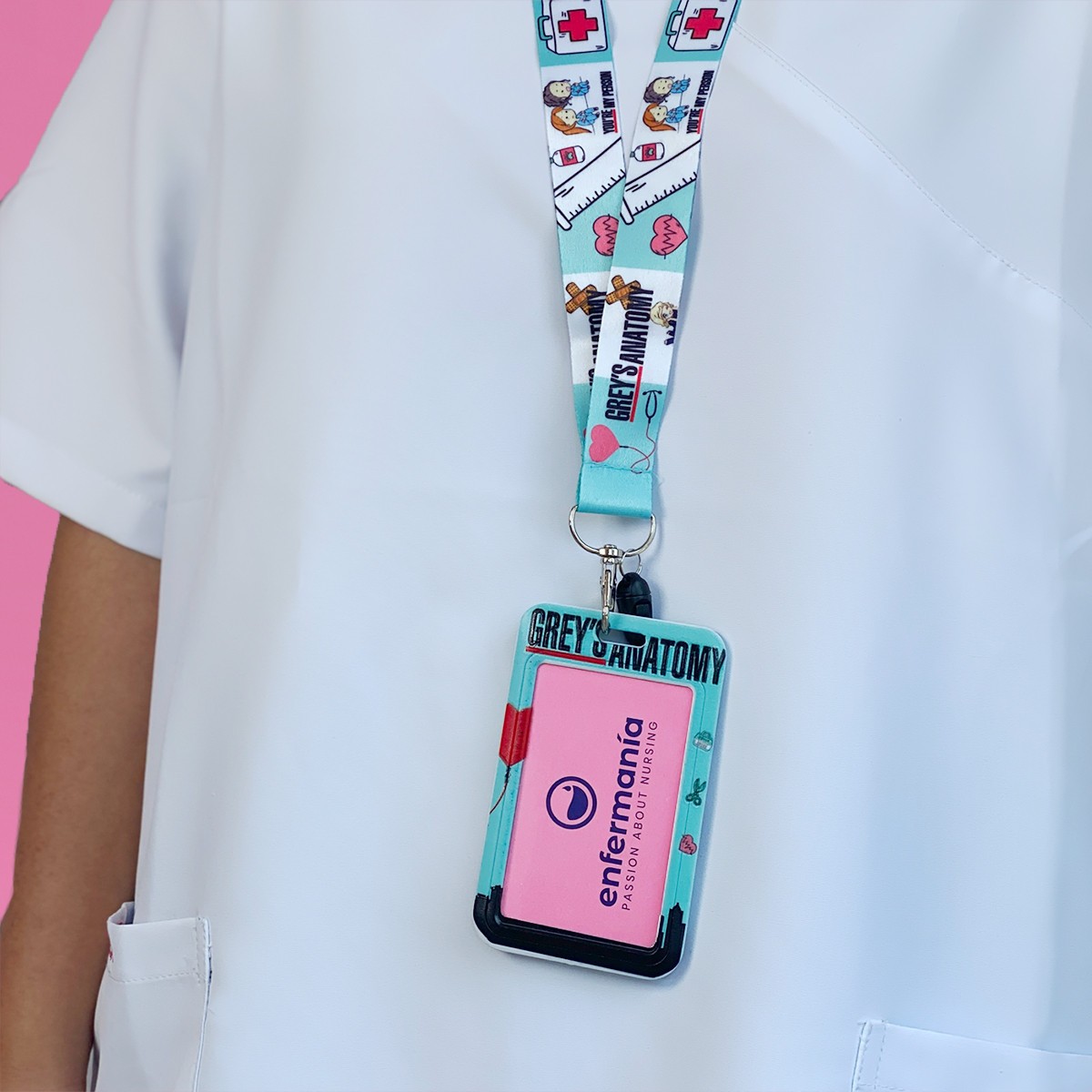 Greys Anatomy Badge Clip 