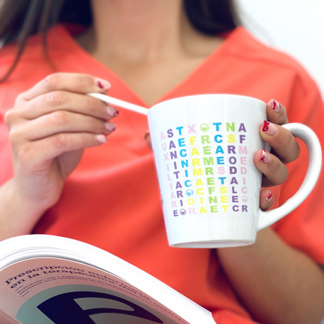 Word Search Cup with spoon