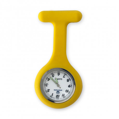 Nurses silicone watch - yellow