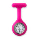 Reloj silicona enfermera - fucsia