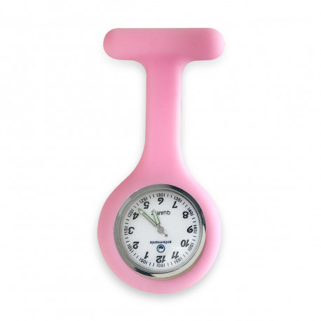 Nurses silicone Watch- bubble gum Pink