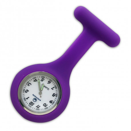 Nurses silicone Watch - Violet