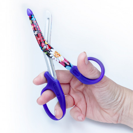 Printed Bandage Scissors - Flowers