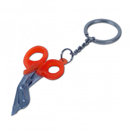 Metal Keychain - EMT Scissors