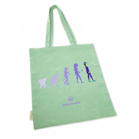 100% Recycled Cotton Tote Bag -...