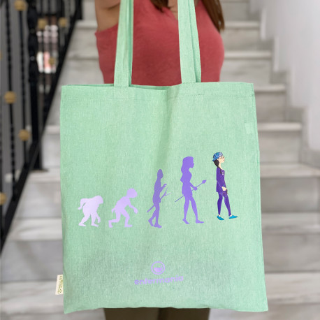 100% Recycled Cotton Tote Bag -...