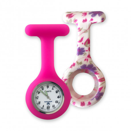 Pack of  1 watch + Fuchsia silicone...