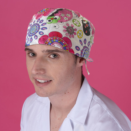 gorro casquete estampado