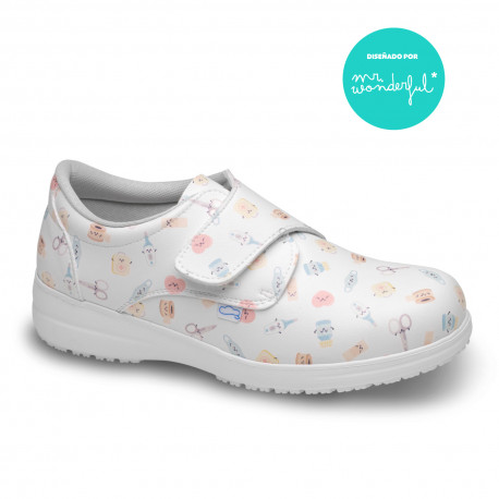 Vegan Leather Clogs - Velcro - Mr...