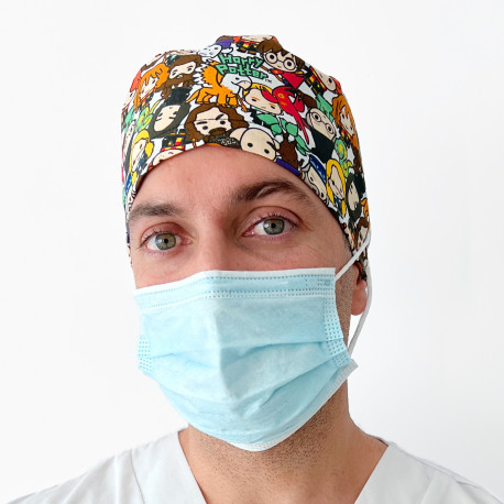 Gorro Pelo Corto con botones -...