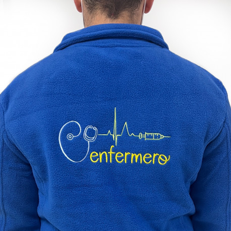 Chaqueta de enfermera, chaqueta de enfermera personalizada con cremallera  de vellón de peso medio, regalos personalizados para enfermeras, ropa de  enfermería personalizada, chaqueta de vellón de enfermera -  México