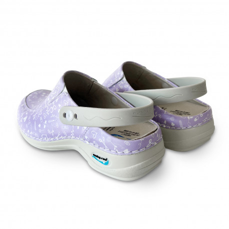 Washable Leather Nursing Clog -...