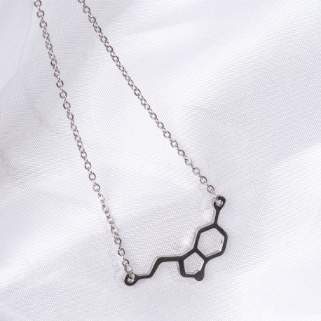 Serotonin necklace - stainless steel