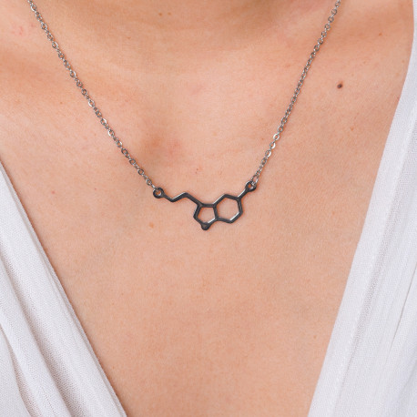 Serotonin necklace - stainless steel