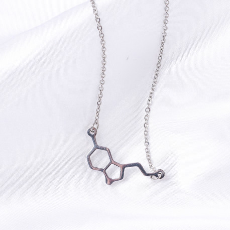 Serotonin necklace - stainless steel
