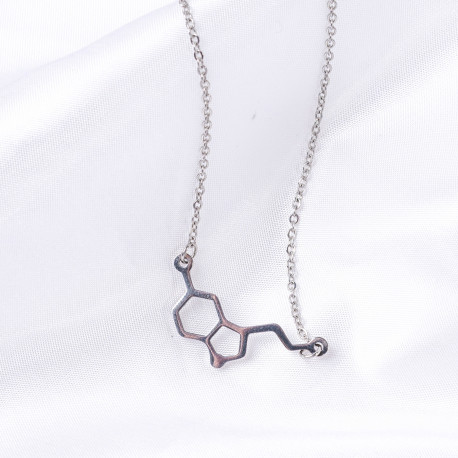 Stainless Steel Serotonin Necklace -...
