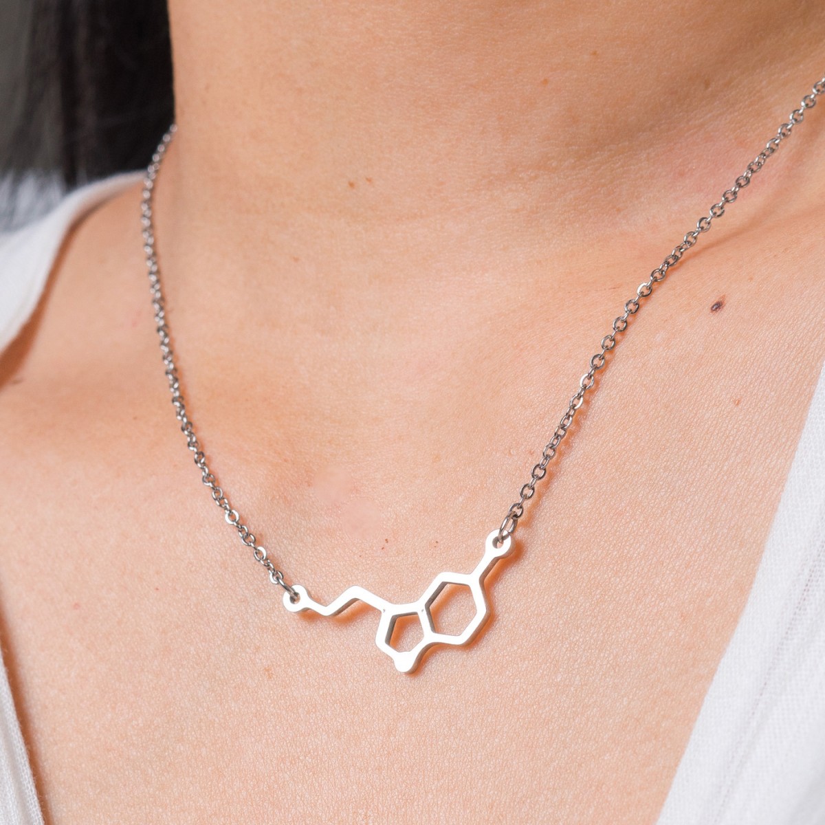 Gold Molecule Necklace – High Point Jewelry