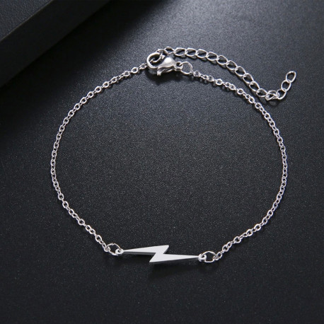 Lightning bracelet stainless steel