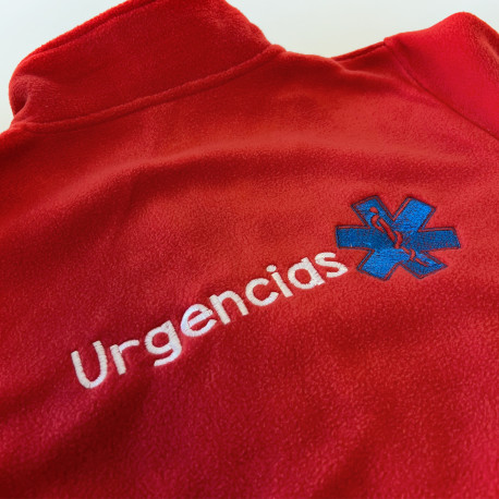 chaqueta polar enfermería