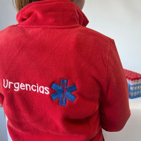chaqueta polar urgencias