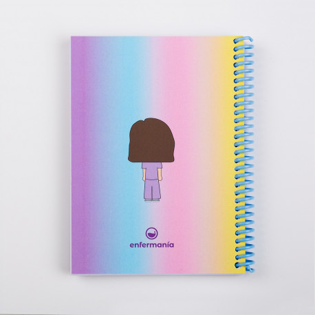rainbow notebook