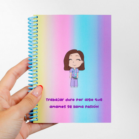 A6 Nursing Notebook - Basic Colours