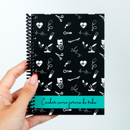 libreta enfemera black edition