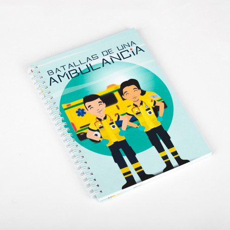 A5 Notebook - Batallas de una ambulancia