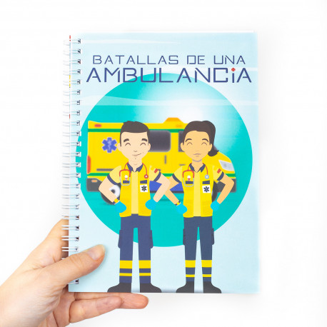 A5 Notebook - Batallas de una ambulancia