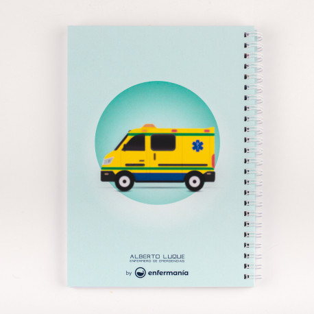 A5 Notebook - Batallas de una ambulancia