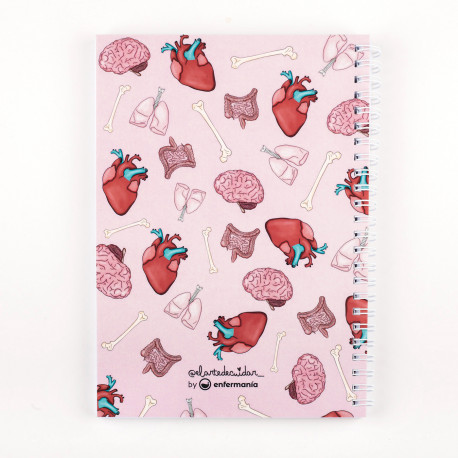 organs A5 notebook