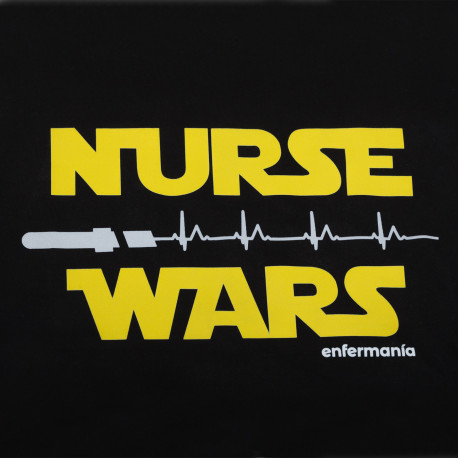 camiseta estampada nurse wars
