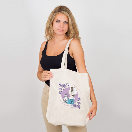 Cotton tote bag - Nightingale by...