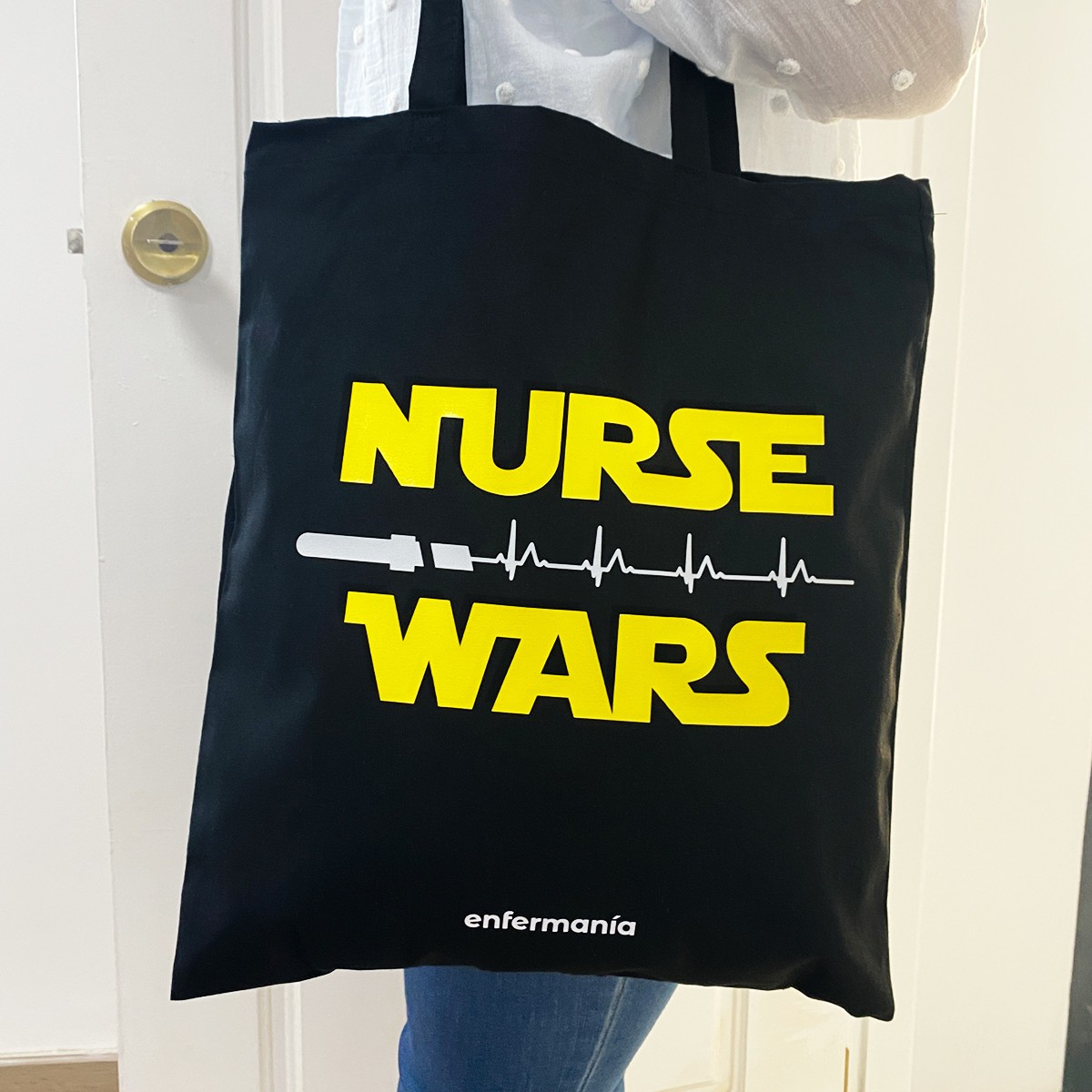 Washable tote bag for nurses outlet
