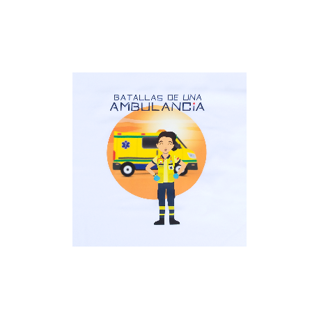 Woman's White T-shirt - Ambulance...