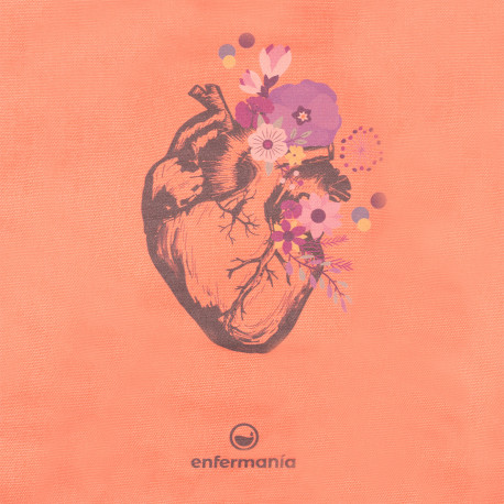 tote bag coral enfermera