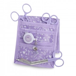 nursing organizer and scissors