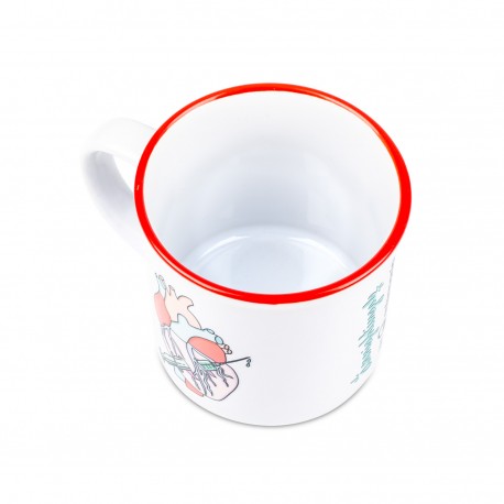 Red Vintage Mug - Rebelheart...
