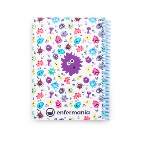 Libreta enfermería A6 - Virus