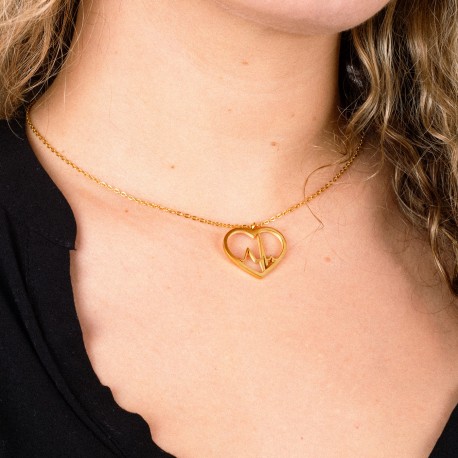 golden nursing necklace