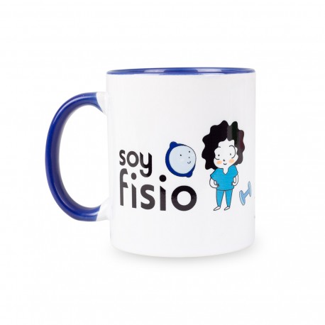 Blue Ceramic Mug - Soy Fisio...
