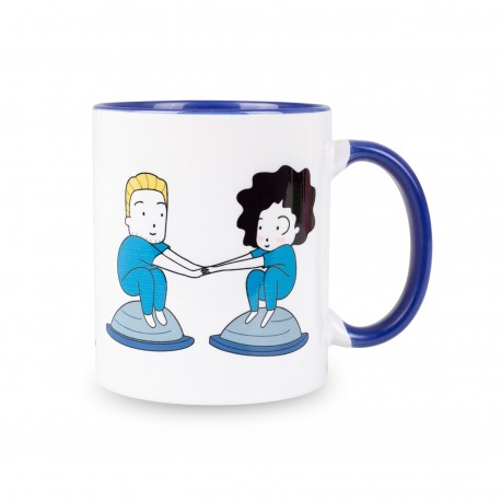 Blue Ceramic Mug - Soy Fisio...